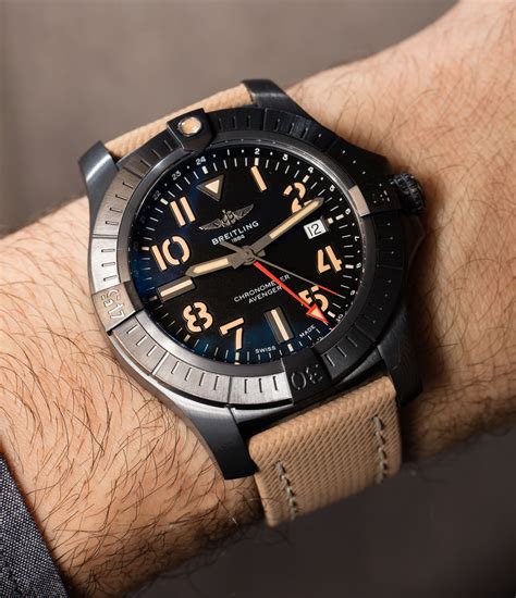 breitling avenger gmt night mission